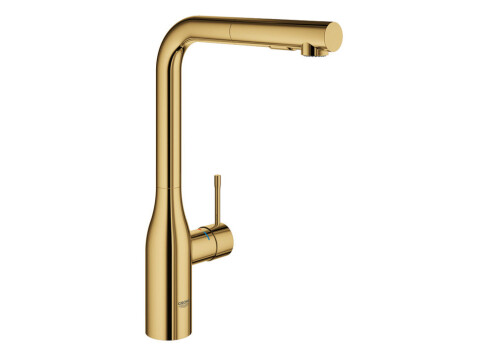Mixer Tap, Single Lever,  Monobloc, with Pull Out Spray, GROHE Essence