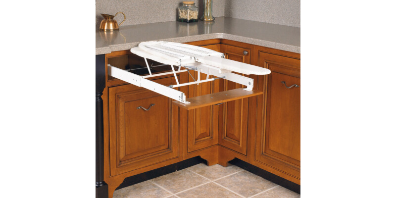 Ironfix Ironing Board/Cover Grey Stripe