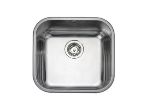 Sink, 1.0 Bowl, Stainless Steel, Rangemaster Atlantic Classic