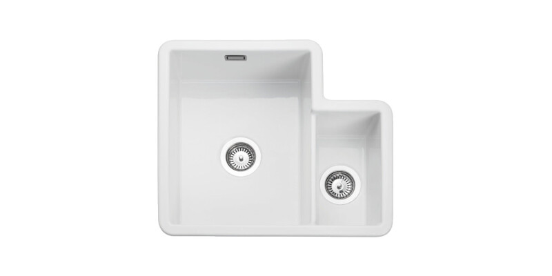 Sink, 1.5 Bowl, Ceramic, Rangemaster Rustique