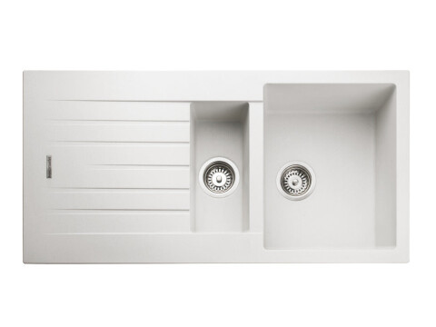 Sink, 1.5 Bowl, Composite, Rangemaster Andesite