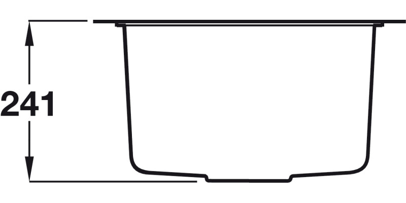 RM PAR4553AS/ Paragon Gran 1.0B Sink Blk