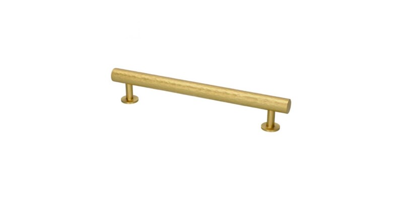 Alexander and Wilks Leila Hammered T-bar Cupboard Pull Handle