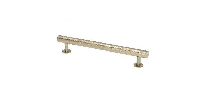 Alexander and Wilks Leila Hammered T-bar Cupboard Pull Handle
