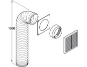 Sys6 Ducting Set x1m Brown