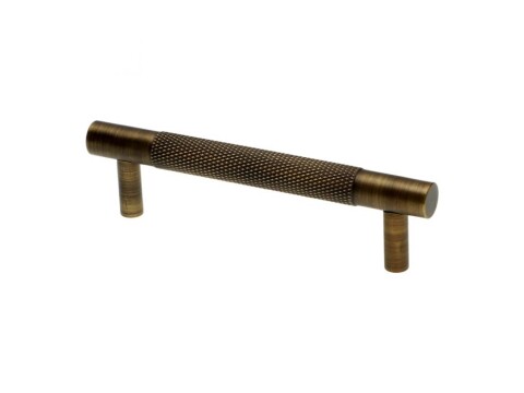 Alexander and Wilks Brunel Knurled T-Bar Cupboard Pull Handle