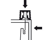 Cuisio Cutlery End Piece 423mm Gph