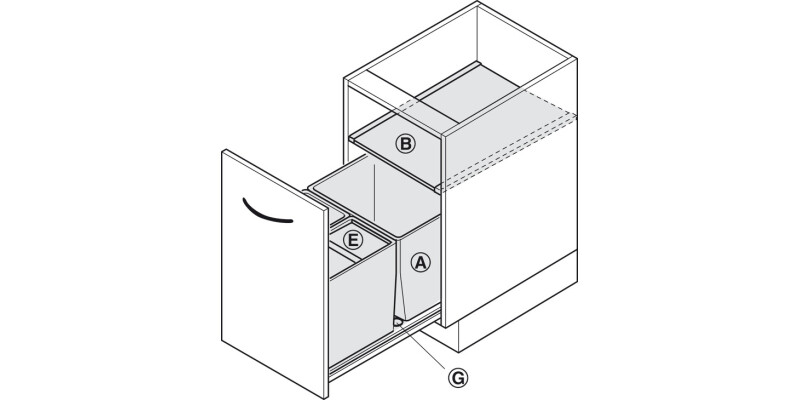 One2Five 45 18/19 Eco Lid Cover Plt