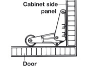 Hailo Foot Operated Dr Opener Hinged Drs