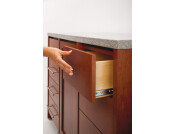 3832TR BB Drawer Runner Full 45kg 550mm BZP