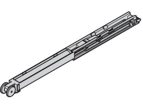 Soft Close Set, for Sliding Cabinet Doors, Hawa-Clipo