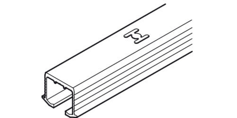 Top Track, for Sliding Cabinet Doors, Hawa-Clipo