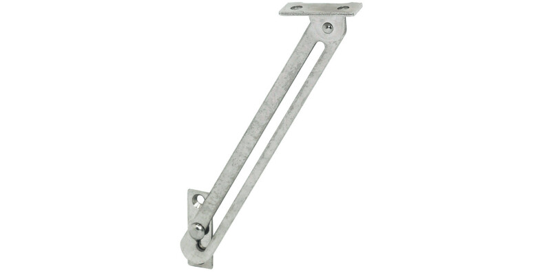 Lid Stay, with Guide Slot, for Wooden Flaps