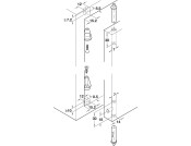 Pivot Hinge wo Stop Pl Black