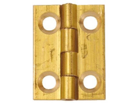 Butt Hinge, 25 x 19 mm, Brass