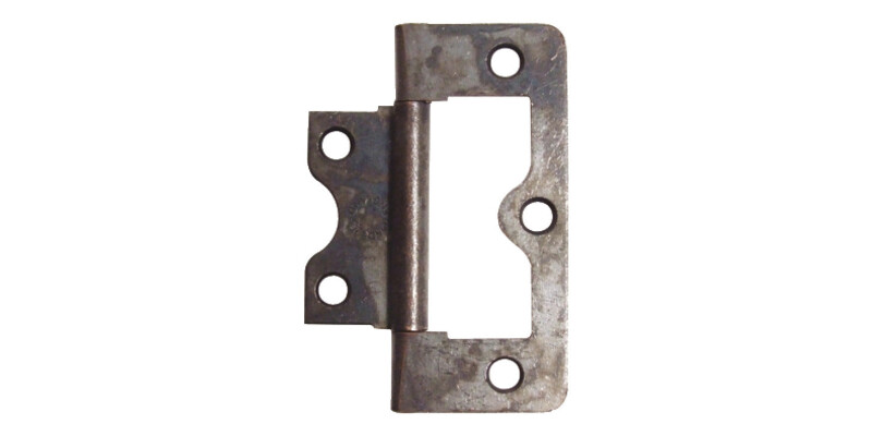 Flush Hinge, for Inset Doors, Length 60 mm, Steel
