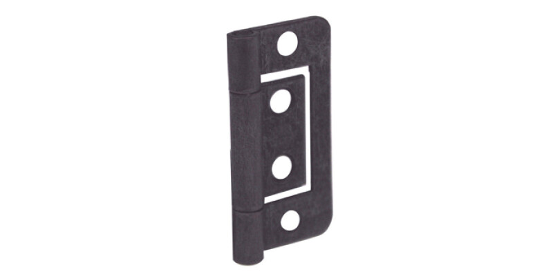 Flush Hinge, for Inset Doors, Length 50 mm, Steel