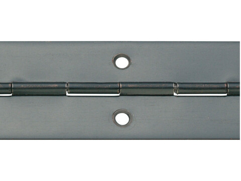 Continuous Hinge, Rolled, Straight Piano, 3500 mm Length