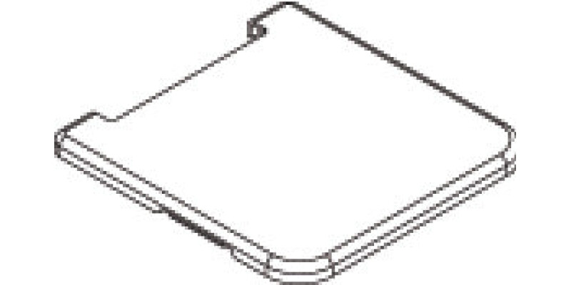 Cover Cap, for Tiomos Flap Hinge, Steel