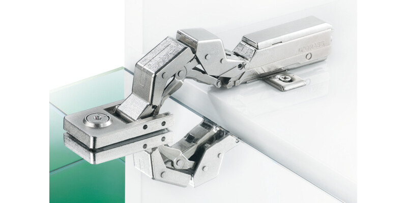 Tiomos Mirro 125D Hinge 3-8mm w Int Damp