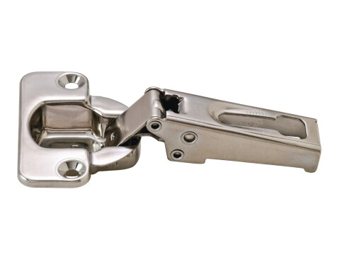 Specialist Hinge, 100deg, Grade 304 Stainless Steel, Full Overlay Mounting