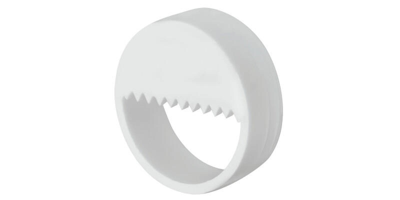 Suspension Fitting, Half-Circle Aperture with Serrated Edge, for Use With Pan He