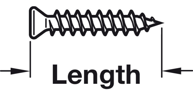 Mounting Screw 15mm St NP