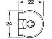 Rafix 20 Housing w Ridge 19mm ZA NP