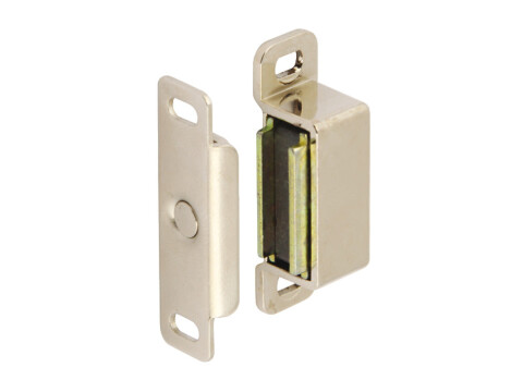 Magnetic Catch, Pull 6.0 kg, for Screw Fixing, Steel