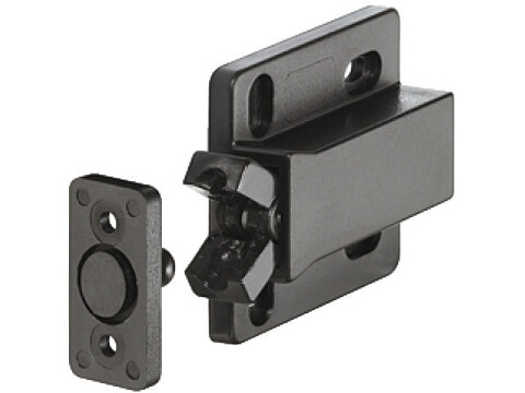 Catch, for Screw Fixing, Plastic