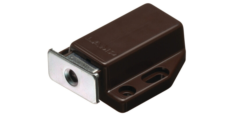 Magnetic Pressure Catch, Pull (approx) 1.4 kg, ABS Plastic, with Extra Long Thro