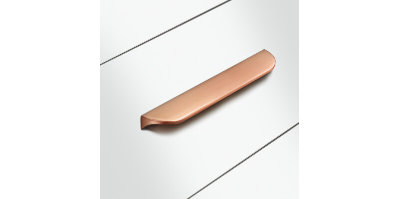Nick Pull Hdl Alu Brush Copper 32mm c