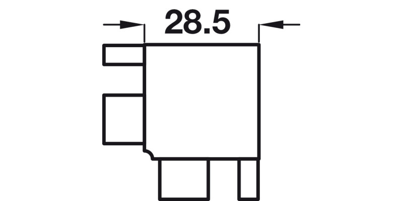 Gola C+ Int Prof Connector Alu Cop