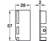 Gola Sys B+ Trim Caps for Prof Alu Gph