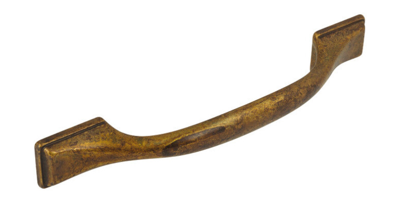 D Pull Handle, Zinc Alloy, Fixing Centres 128 mm, Shapes