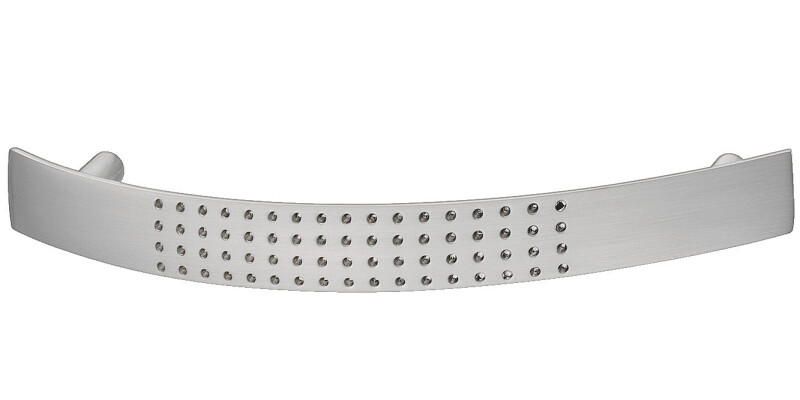Bow Handle, Zinc Alloy, Fixing Centres 96-128 mm, Dimple
