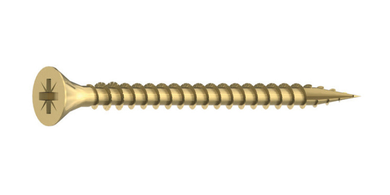 Timberfix 360 Premium Wood Screw, Fully Threaded, Countersunk Head