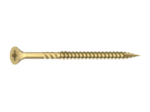 Timberfix 360 Premium Wood Screw, Partially Threaded, Countersunk Head