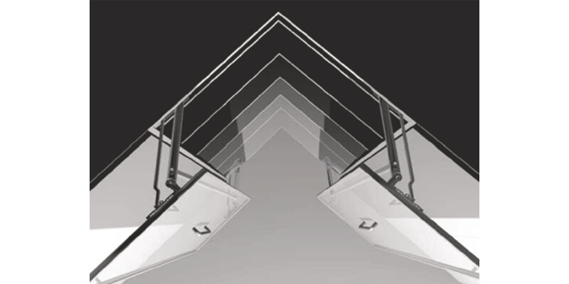 Door Opening Mechanism 600mm St Alu Col