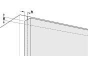 Door Opening Mechanism 600mm St Alu Col