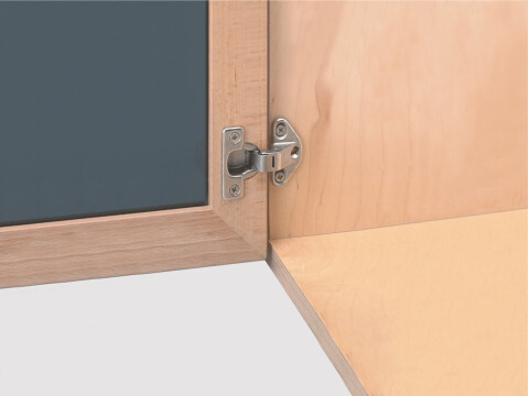 Specialist Hinge, 92deg Mini, Sprung, for Overlay Doors