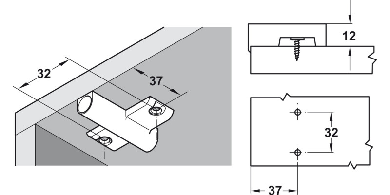 Cruciform Adapt for 32mm Series