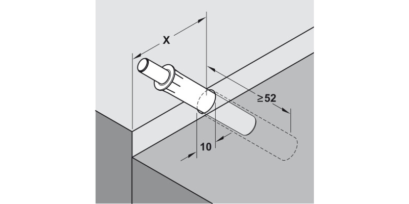 Soft Close Mechanism MD Pl Grey