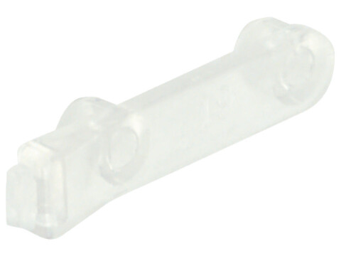 Door Buffer, with Two Dowels, Plastic with PVC Buffer