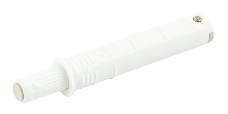 Push Door Catch, Concealed or Surface Mounted, Short Version, with Buffer, K Pus