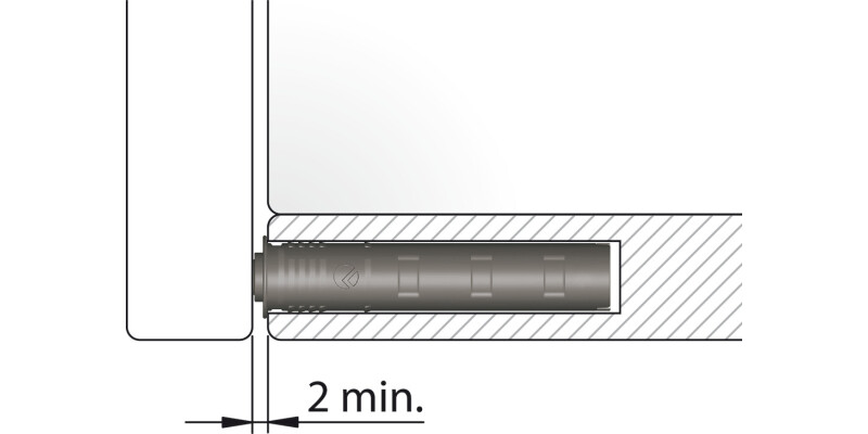 K Push Tech Conc Long w Buffer Gry