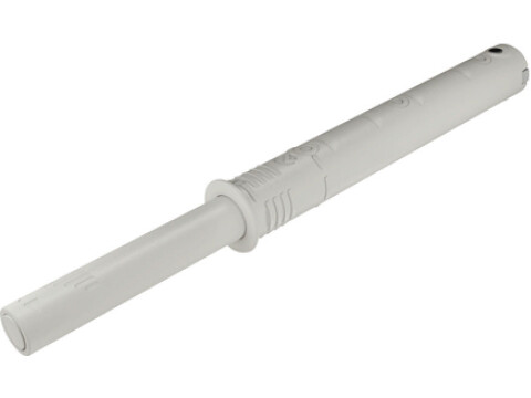 Push Door Catch, Concealed or Surface Mounted, Long Version, with Buffer, K Push