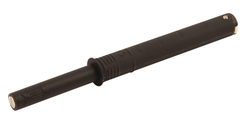 Push Door Catch, Concealed or Surface Mounted, Long Version, with Magnet, K Push