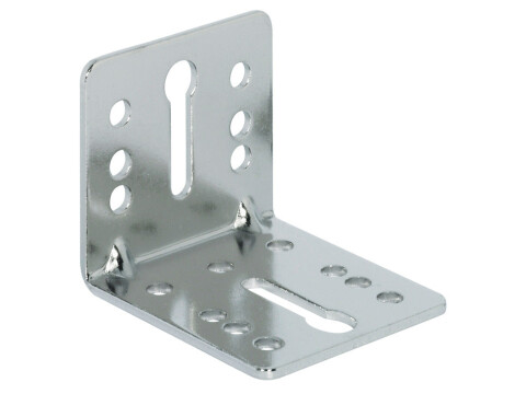 Mounting Bracket, Steel, with 2 Keyholes