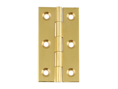 Butt Hinge, 64 x 35 mm, Brass